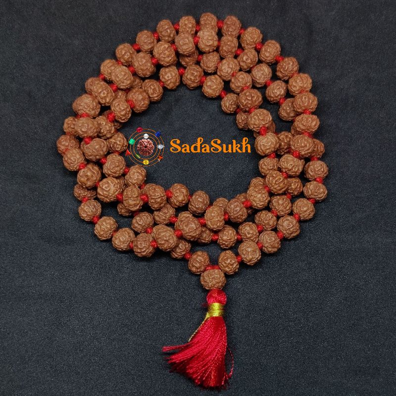 Mukhi Pathri Rudraksha Mala For Religious Size Standard At Best