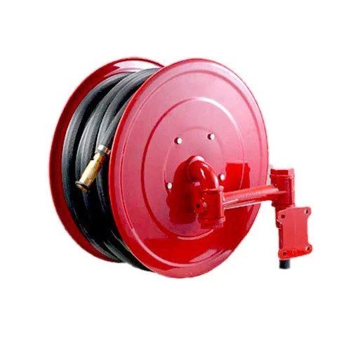 Mild Steel Fire Hose Reel Drum Universal Fire Equipments Kolkata