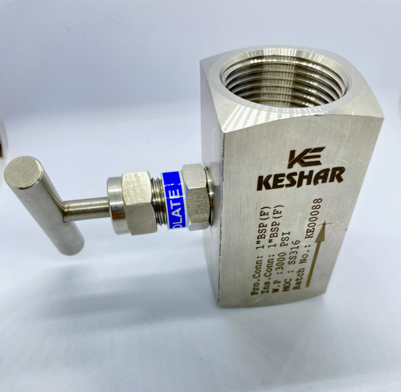 Polished Stainless Steel Single Bonnet Needle Valve For Industrial