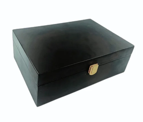 Rectangular Polished Mdf Gift Box For Packaging Size 10 7 3 Inches