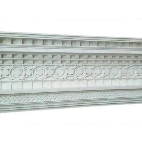 White Polished Decorative Grc Cornices For Ceiling Style Antique At