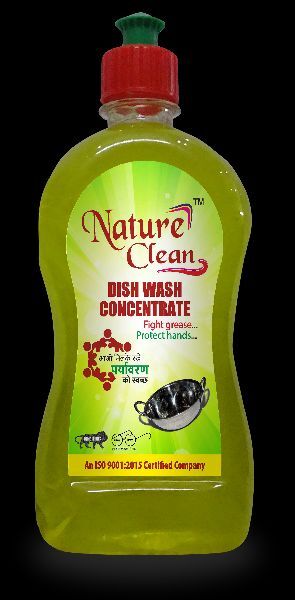 Nature Clean Dish Wash Concentrate Form Liquid Packaging Type