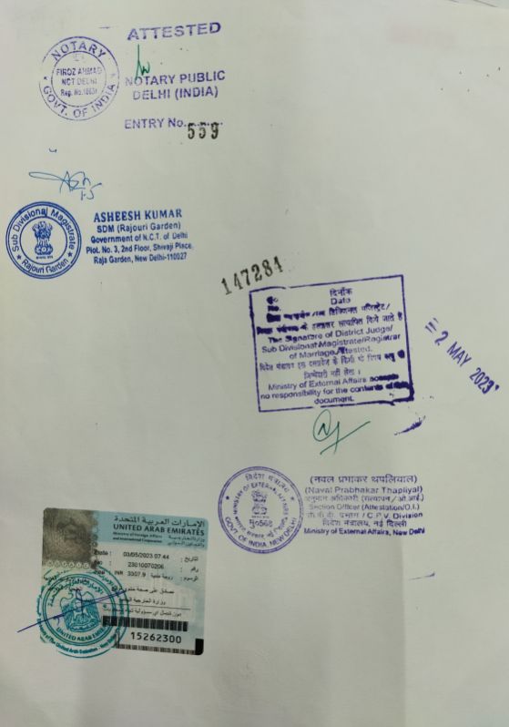 Commercial Documents Attestation Service At Rs 1000 In Delhi ID 6927988