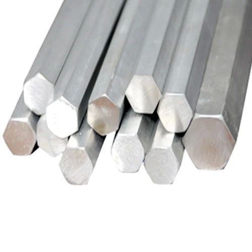 Silver Stainless Steel Hexagon Bar For Construction Industrial At