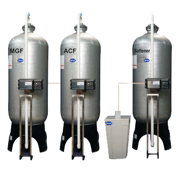 100-1000kg Water Softening Plant, for Domestic/Industrial Use, Control Type : Manual/Automatic