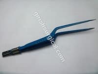 Bipolar Bayonet Forceps (Blue Coated), for Industrial, Feature : Rudt Proof