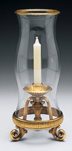 Brass Hurricane Lamp