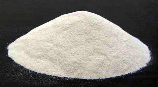 Quartz silica powder White