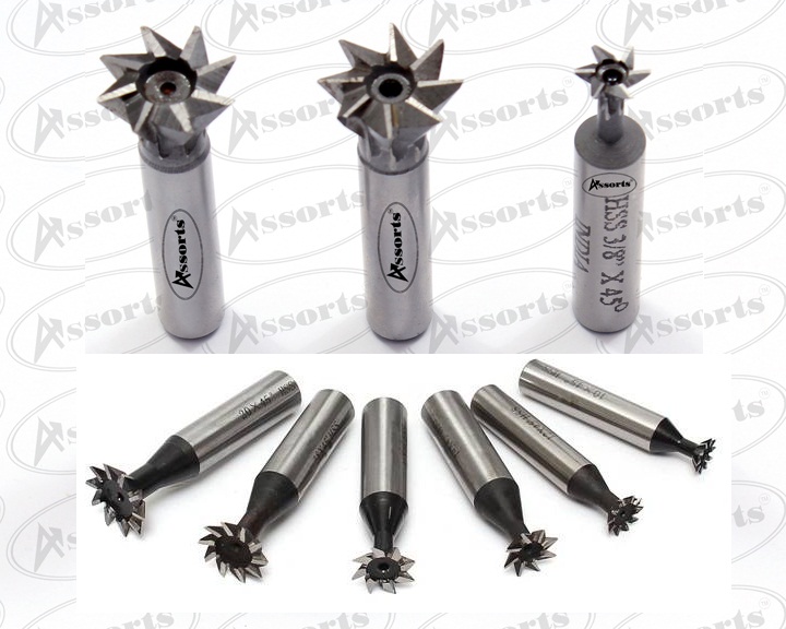 Single Angle Dovetail Cutters
