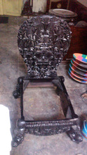 Wooden hand carved beautiful chair, for Home Furniture