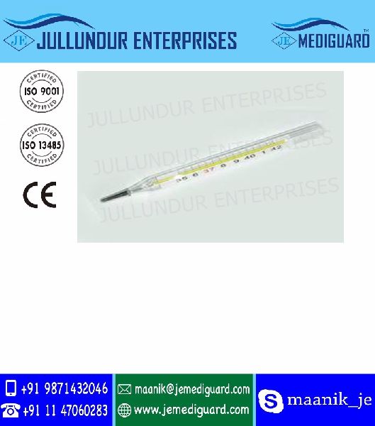 clinical thermometer flat