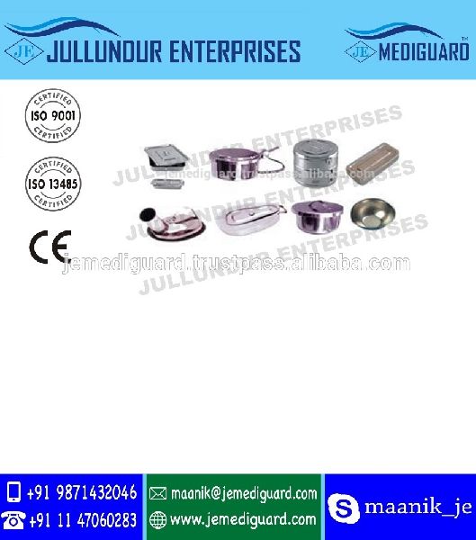 Medical Holloware Stainless Steel