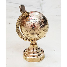 Metal Brass Decorative Globe, Feature : India