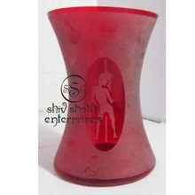 Red Glass T Light