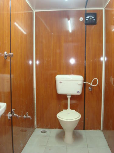 Polished Aluminium Office Toilet Cabin, Feature : Easily Assembled, Eco Friendly, Fine Finishing, Good Quality