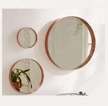 Designer Collection Metal Glass Mirror, for Decorative, Size : Customized Size