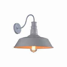 Industrial Wall Lamp, Color : Grey