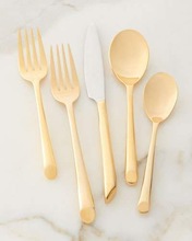 Tableware Titanium Gold Cutlery
