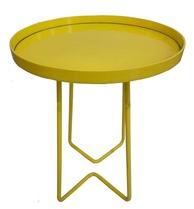 Metal Tray Top Side Table, for Home Furniture