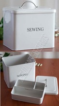 Metal Sewing Box