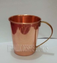 Metal Solid Copper Drinking Mug