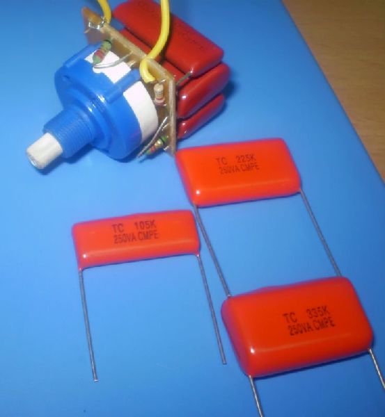 Fan regulator capacitors, for General Purpose