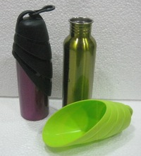Dog Water Bottle Stainless Steel, Feature : Eco-Friendly