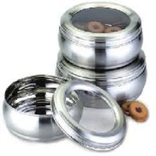 Stainless Steel Cookie Box