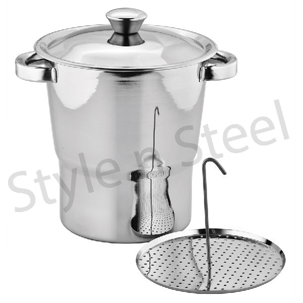 Metal Stainless Steel Cuscus Pot