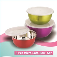 Stainless Steel Micro Safe Bowl