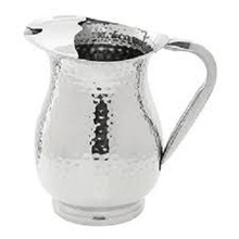 Metal Stainless Steel Pitcher Hammered