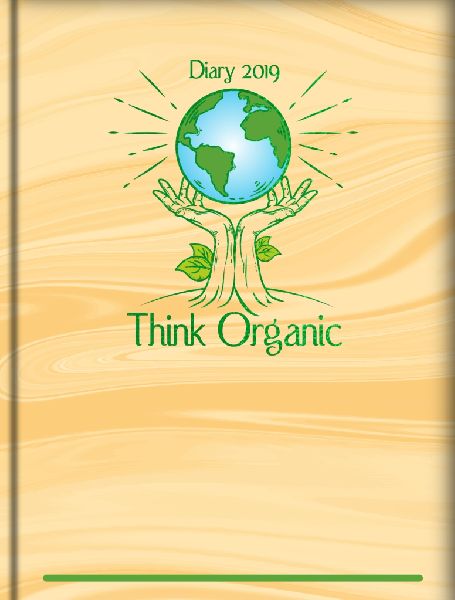 Anand Diaries Think Organic, Cover Material : Printed Paper