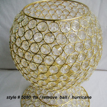 crystal ball table centerpiece