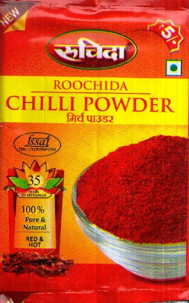 Roochida Chilli Powder, for Cooking, Feature : Complex Flavor, Spicy