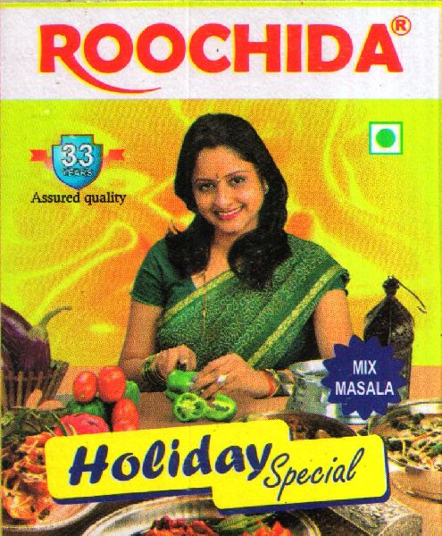 Roochida Holiday Special Mix Masala, Form : Powder