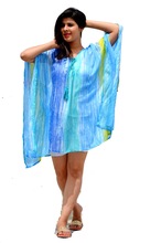 100% Rayon Tie AND Dye Kaftan, Specialities : Washable