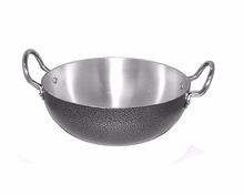 Metal Stainless Steel Serving Kadhai, Feature : Eco-Friendly, Stocked