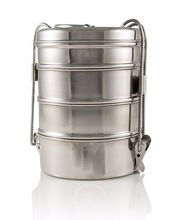 Stainless Steel Tiffin Box, Feature : Eco-Friendly, Stocked
