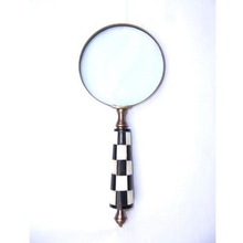 Brass Magnifying Glass, Size : 230mm