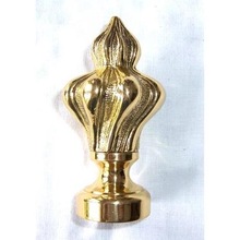 Curtain rod finials