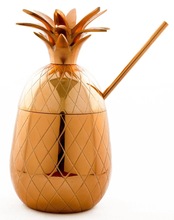 Copper Pineapple Cocktail Mug