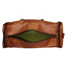 DIOS Leather Overnight Bag