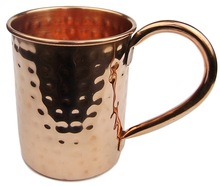 MOSCOW MULE COPPER MUG WITH C HANDLE
