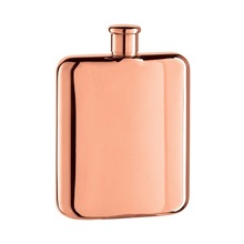 Pure Copper Flask with a Brass Lid