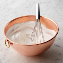 100% pure copper Quart Egg White Bowl, Color : Copper Colour 