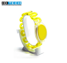 Plastic Oval Shape LF/HF/UHF RFID Wristband, Color : Customized Color