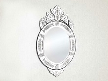 Glass venetian mirror, for Decorative