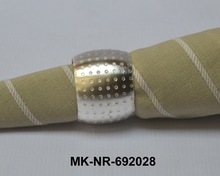 Brass Silver Finish Napkin Ring