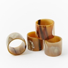 Handmade Horn Napkin Ring, Feature : Eco-Friendly