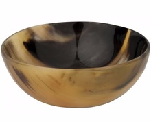 Round Shape Horn Bowl, for Tableware, Feature : Eco-Friendly